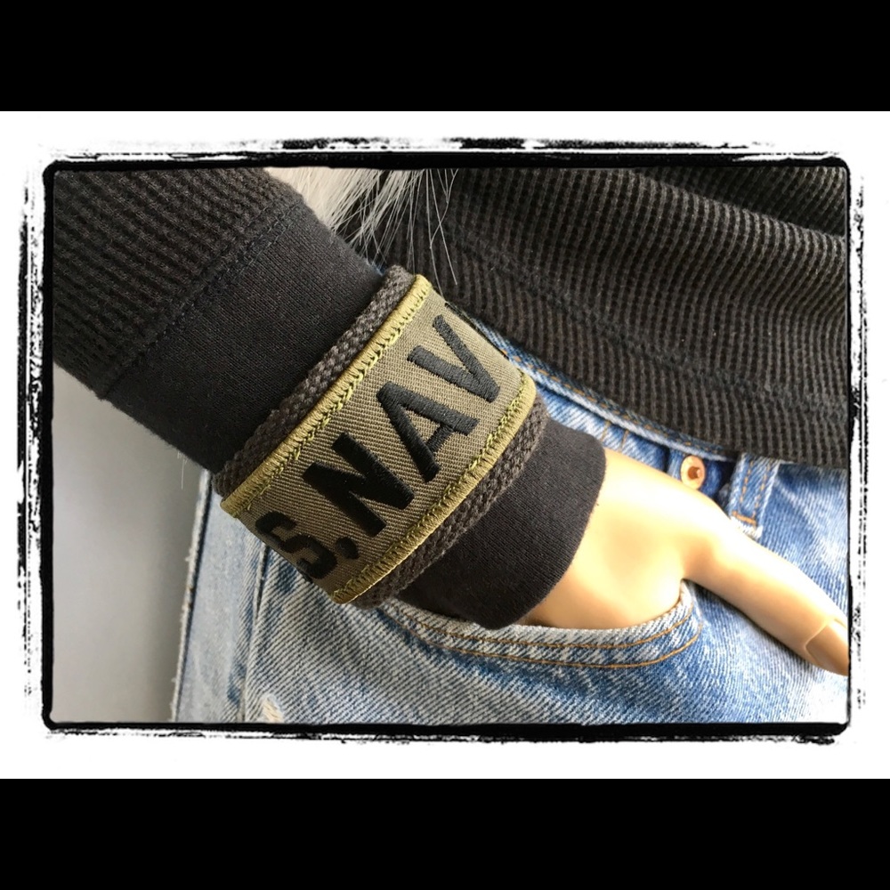 🇺🇸 US NAVY CUFF BRACELET 🇺🇸